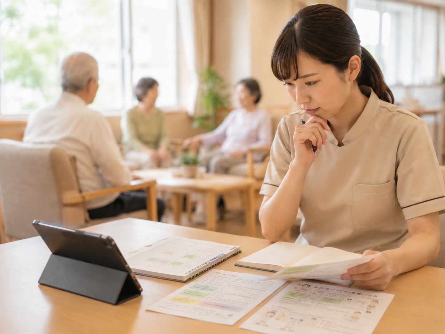 口腔機能向上加算 伴走支援のイメージ